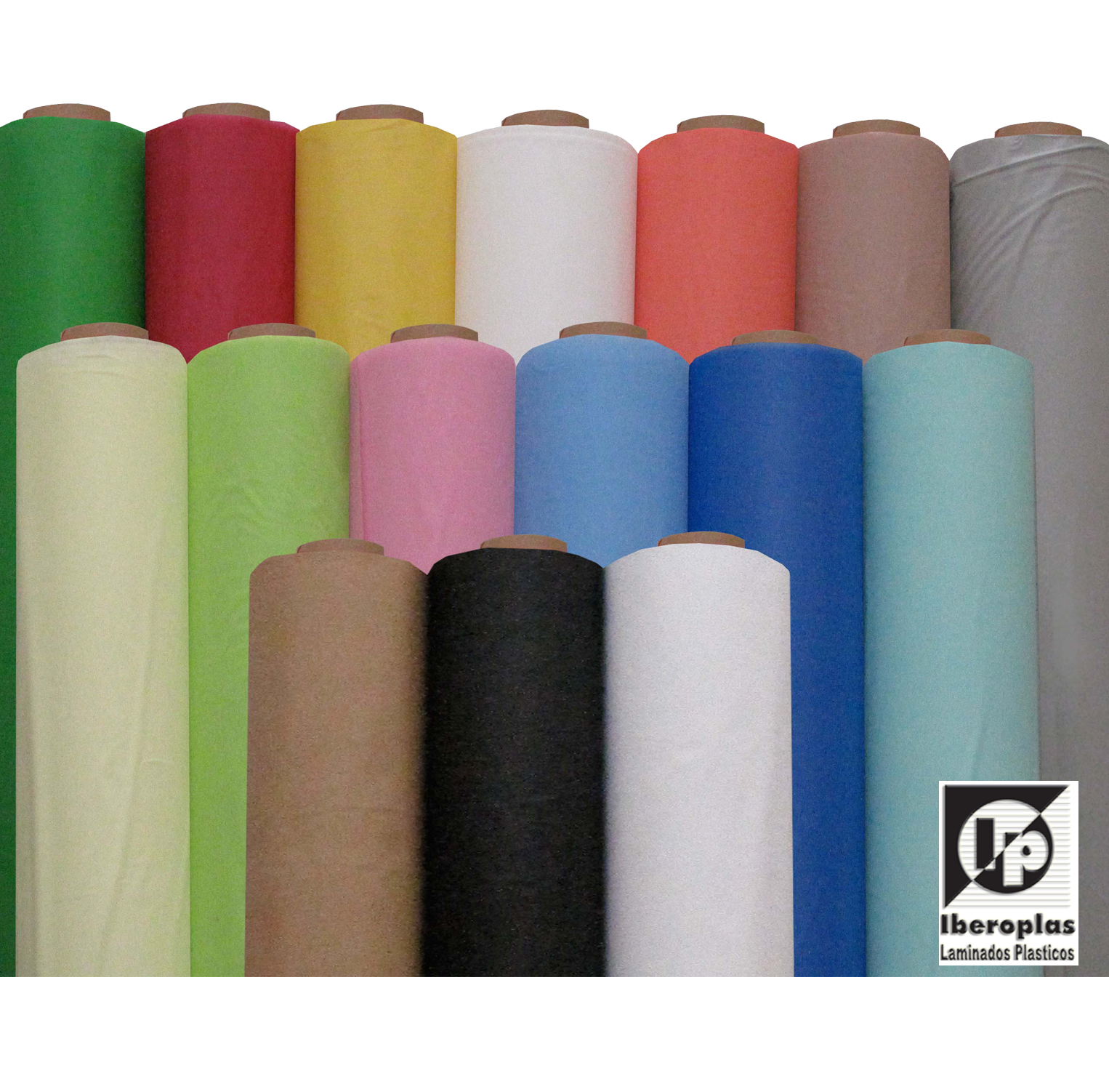 Rolos de laminados plásticos da Iberoplas